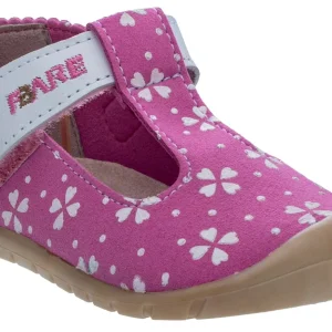 SANDALIAS TEXTILES ROSA CORAZONES