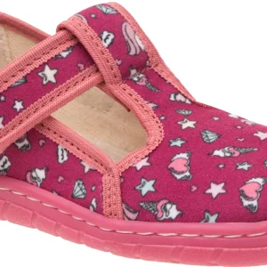 ZAPATILLAS TEXTILES ROSAS UNICORNIOS