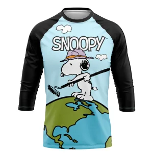 Playera Pijama Ranglan Snoopy Planet