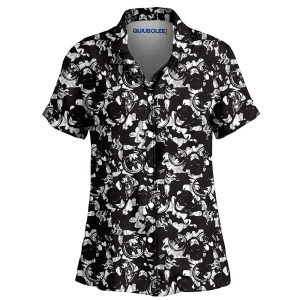 Camisa Pijama Batman Black and White