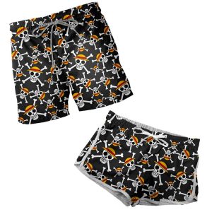 Short Pijama One Piece Mugiwara Oficial