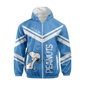 Bomber Jacket Snoopy Blue