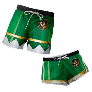 Short Pijama Mighty Morphin Green Ranger