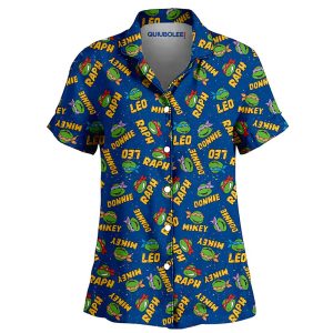 Camisa Pijama Tortugas Ninja Retro