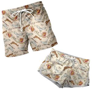 Short Pijama Hedwig Harry Potter