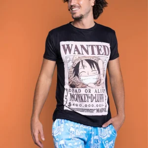 Conjunto Pijama One Piece Recompensa Luffy