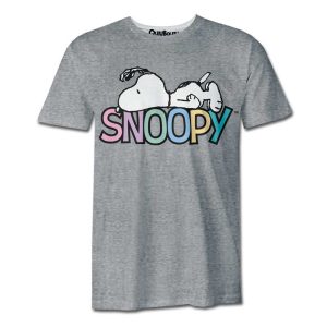 Playera Snoopy Letras