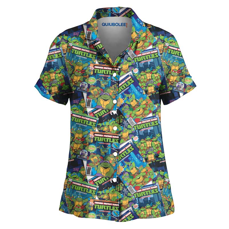 Camisa Pijama Tortugas Ninja Comics