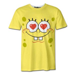 Playera Pijama Bob Esponja Enamorado