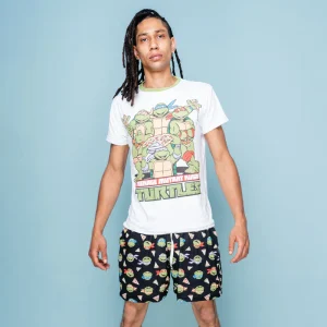 Conjunto Pijama TMNT White