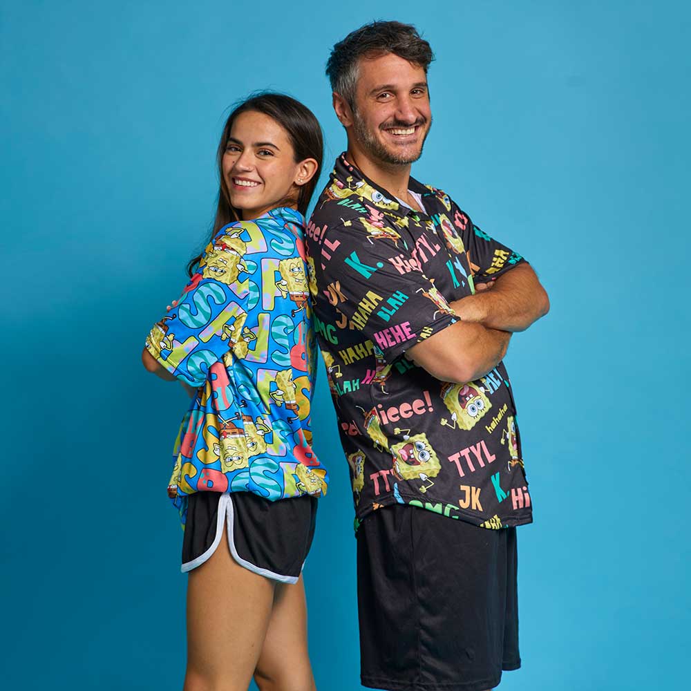 Camisa Pijama Bob Esponja Water Mood - Imagen 7