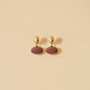 Pendientes Ariane Marron · Rêverie ·