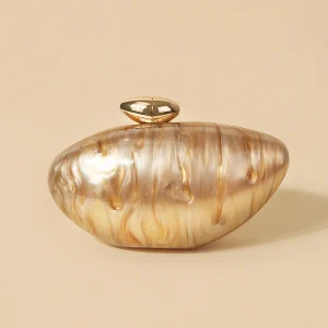 Clutch Shell Caramelo · Allure ·
