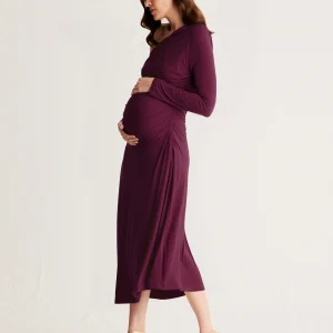 Vestido Matis Plum · Embarazada ·
