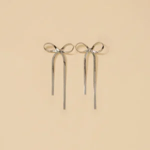 Pendientes Long Bow Silver · Allure ·