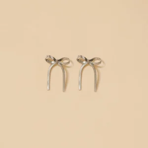 Pendientes Bow Silver · Allure ·