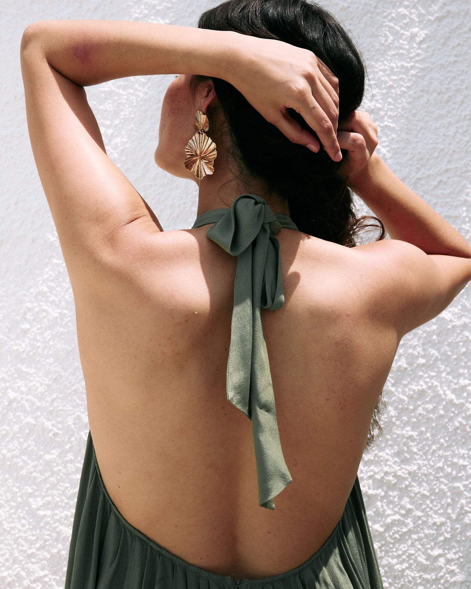 Vestido Mar Verde · La Cala · - Imagen 3