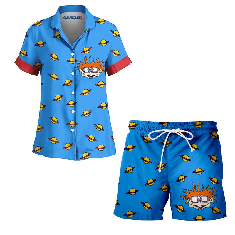 Conjunto Camisa Pijama Carlitos Finster - Imagen 8