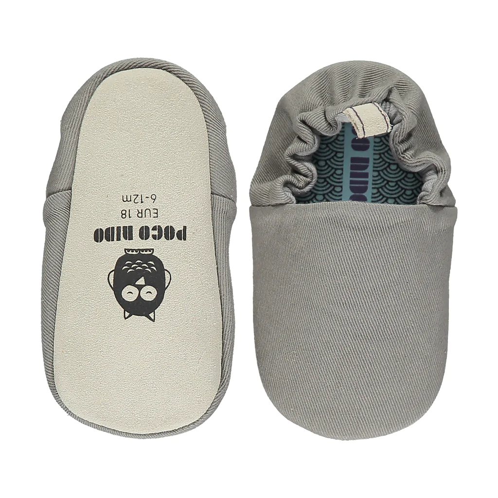MINI SHOES GREY STEEL VEGANO