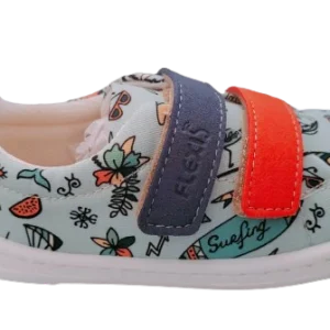 LONA PAPAYA Y NAVY