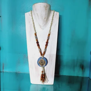 Collar de Cuerda y Piedras BCN014