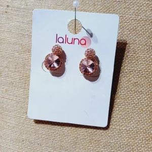 Aretes de Zirconia rosa BCN041