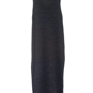 Vestido Largo negro brillante 140