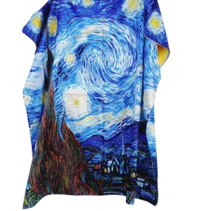 Túnica de seda Noche estrellada
