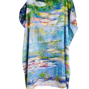 Túnica de seda Water Lilies