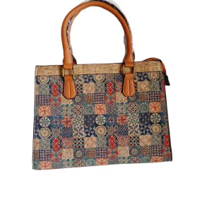 Cartera de corcho estampada WH8296.