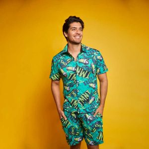 Conjunto Camisa Pijama Tortugas Ninja TCRI