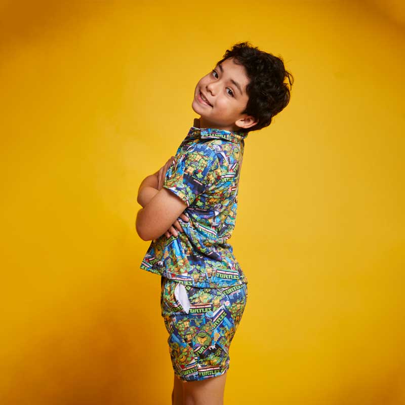 Conjunto Camisa Pijama Tortugas Ninja Comics - Imagen 4