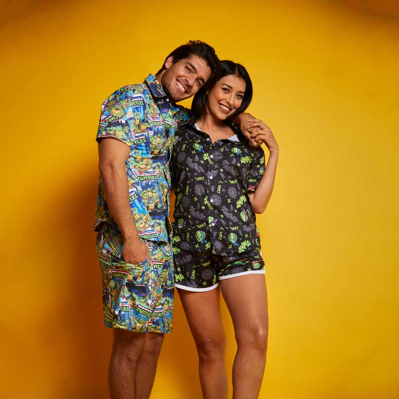 Conjunto Camisa Pijama Tortugas Ninja Comics - Imagen 8