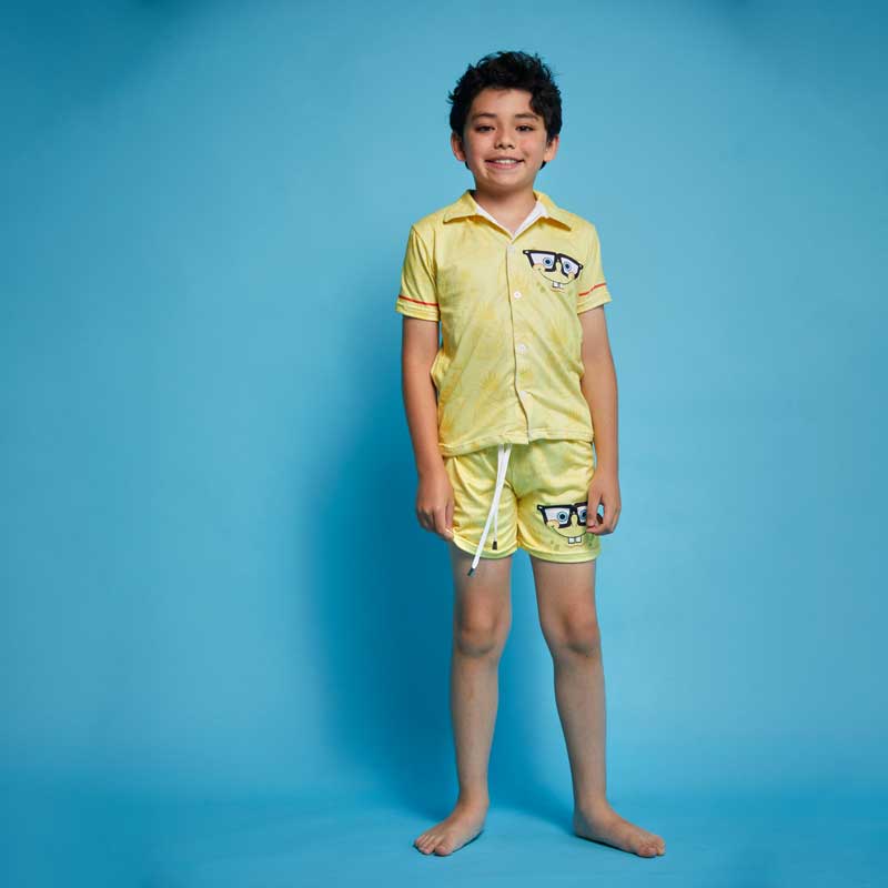 Camisa Pijama Bob Esponja Lentes - Imagen 4