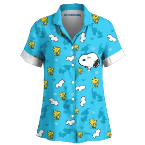 Camisa Pijama Snoopy Preocupado