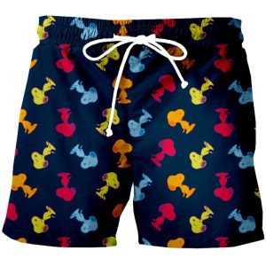 Short Pijama Snoopy Color House
