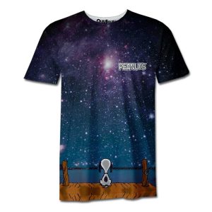 Playera Snoopy Galaxy