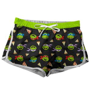 Short Pijama TMNT White