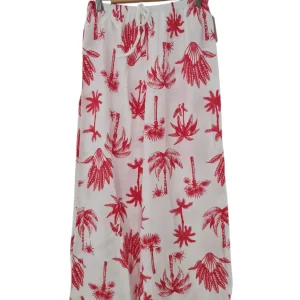 Pantalón Blanco con rojo 351