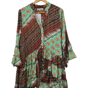 Vestido corto Hindú Cafe CB-3149