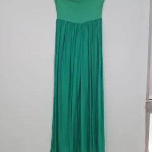 Pantalón Seda verde  5223