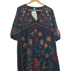 Vestido corto negro BV76