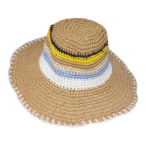 Sombrero tejido seis colores MX149