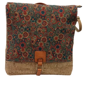 Bandolera de corcho estampada T8329