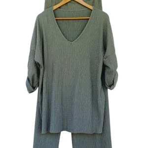 Conjunto verde olivo  6892