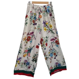 Pantalón estampado flores 866376