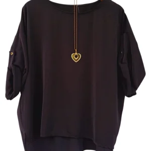 Blusa manga corta 22561