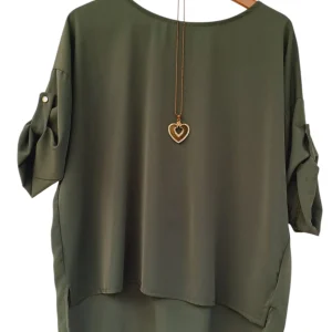 Blusa manga corta 22561