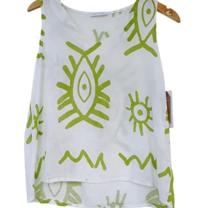 Blusa lino manga sisa 100512