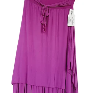 Falda larga lazo lisa 2408